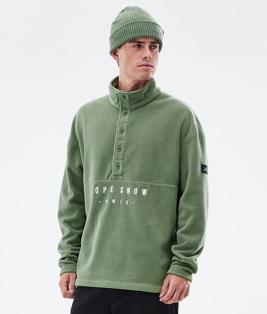 Dope Comfy Fleecepaita Miehet Moss Green