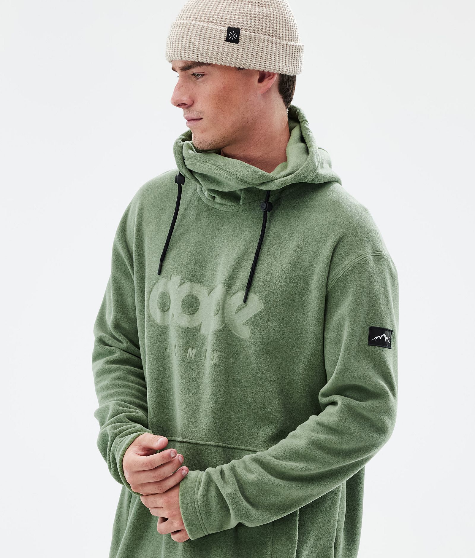 Dope Cozy II Fleecehuppari Miehet Moss Green, Kuva 2 / 7