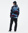 Dope Cozy II Fleecehuppari Miehet Shards Burgundy Blue, Kuva 4 / 7