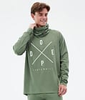 Dope Snuggle Kerrastopaita Miehet 2X-Up Moss Green, Kuva 1 / 7