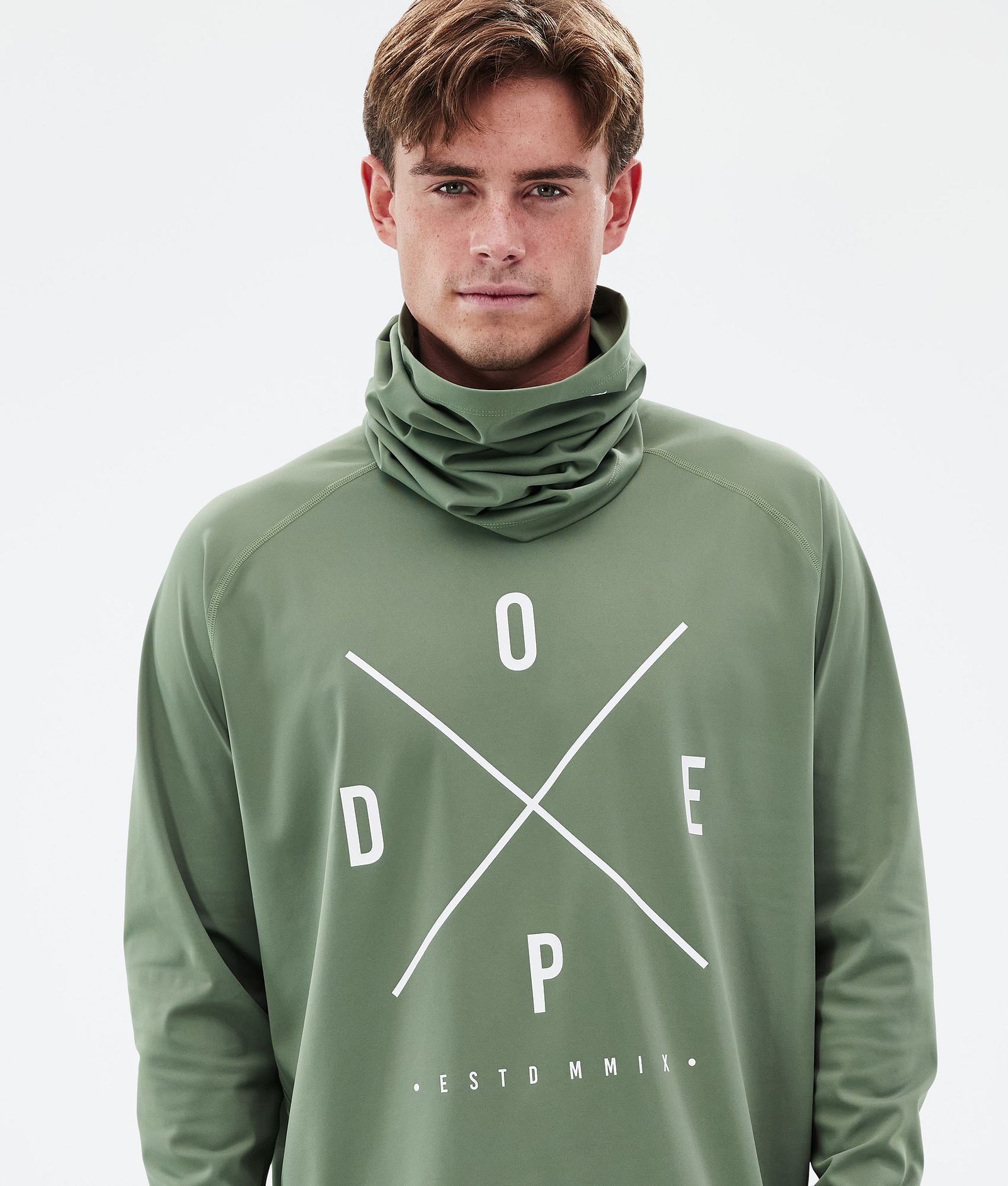 Dope Snuggle Kerrastopaita Miehet 2X-Up Moss Green, Kuva 2 / 7