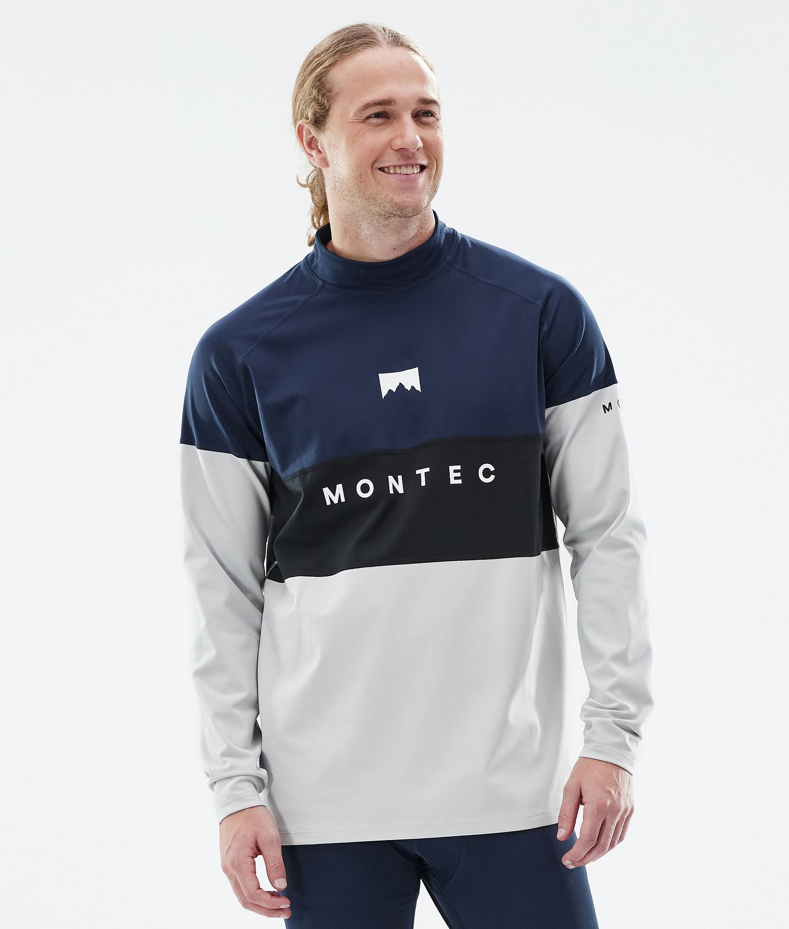 Montec Alpha Kerrastopaita Miehet Dark Blue/Black/Light Grey, Kuva 1 / 5