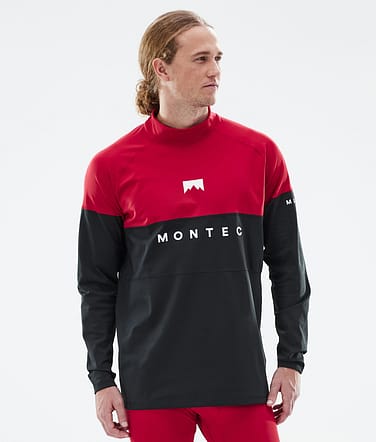 Montec Alpha Kerrastopaita Miehet Deep Red/Black