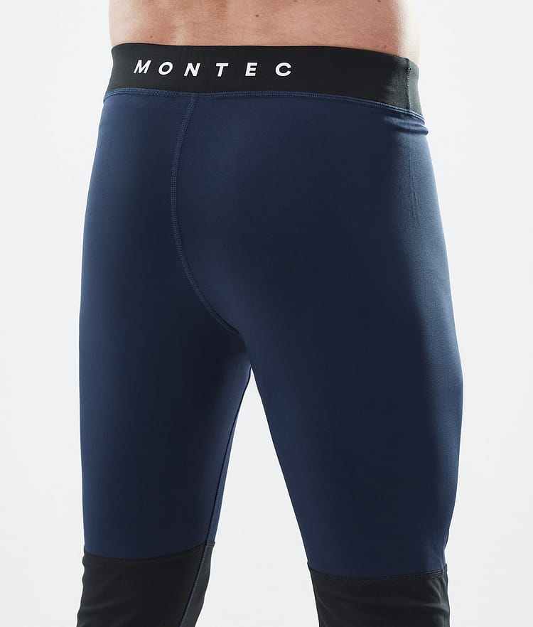 Montec Alpha Kerrastohousut Miehet Dark Blue/Black/Orange, Kuva 6 / 7