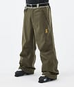 Dope JT Big Lasketteluhousut Miehet Greenish/Olive Green