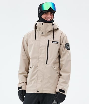 Dope Blizzard Full Zip Lumilautailutakki Miehet Sand