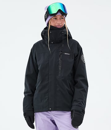 Dope Blizzard W Full Zip Lumilautailutakki Naiset Black
