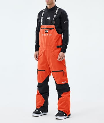 Montec Arch Lumilautailuhousut Orange/Black
