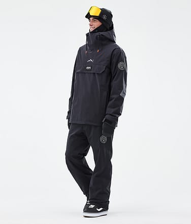 Dope Blizzard Lumilautailu Outfit Miehet Black/Black