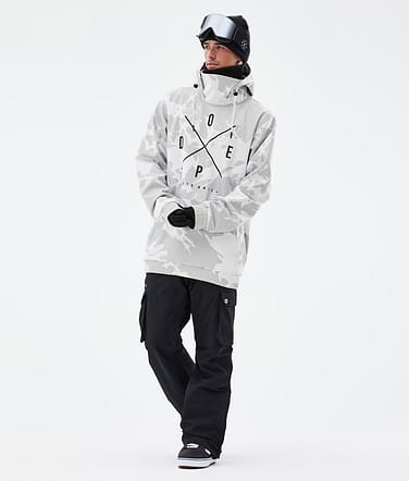 Dope Yeti Lumilautailu Outfit Miehet Grey Camo/Black