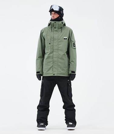 Dope Adept Lumilautailu Outfit Miehet Moss Green/Blackout