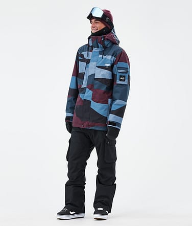 Dope Adept Lumilautailu Outfit Miehet Shards Burgundy Blue/Blackout