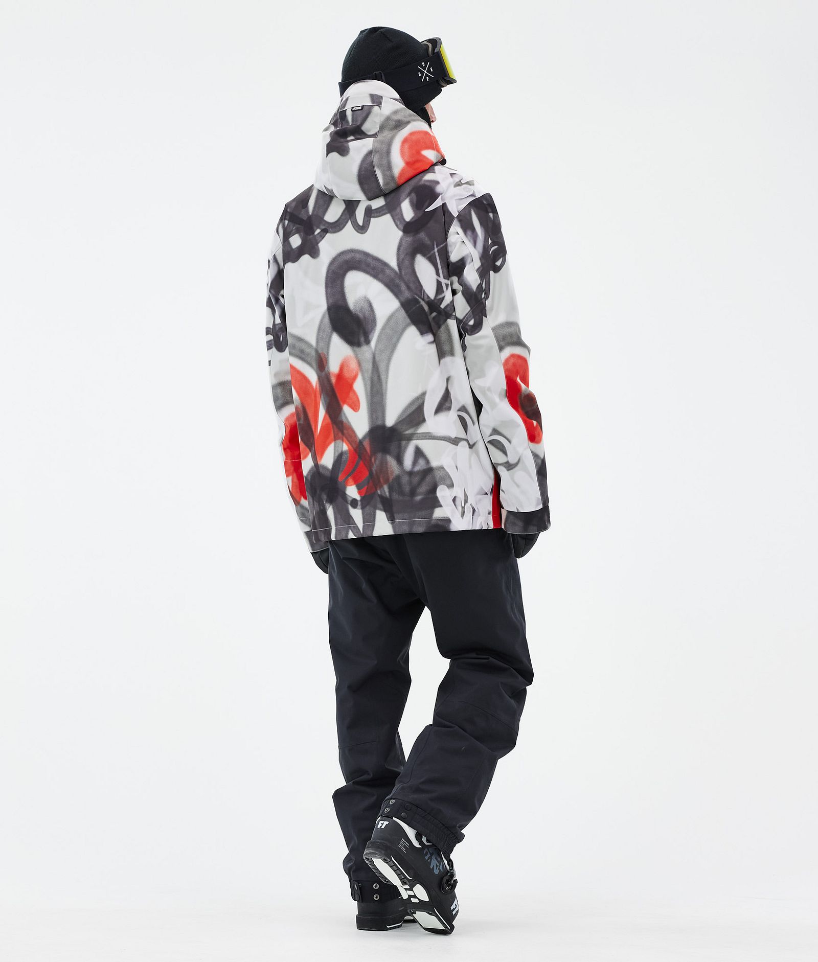 Dope Blizzard Laskettelu Outfit Miehet Spray Black Red/Black, Image 2 of 2