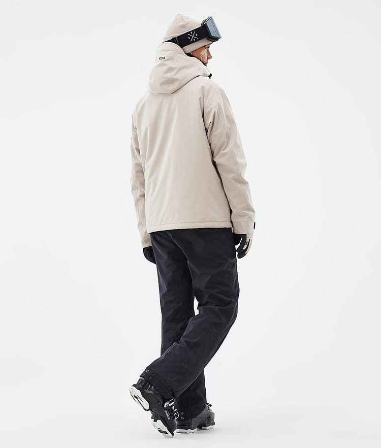 Dope Blizzard W Full Zip Laskettelu Outfit Naiset Sand/Black, Image 2 of 2