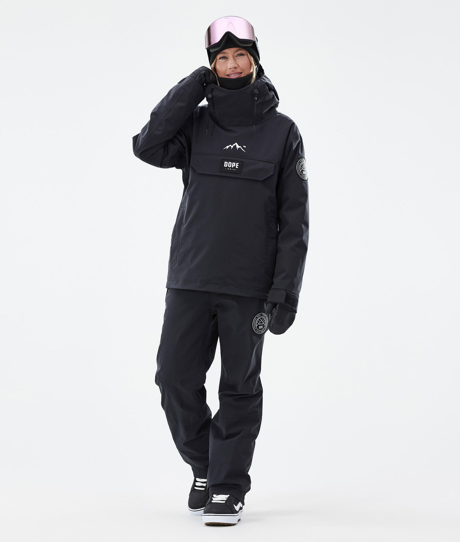 Dope Blizzard W Lumilautailu Outfit Naiset Black/Black, Image 1 of 2