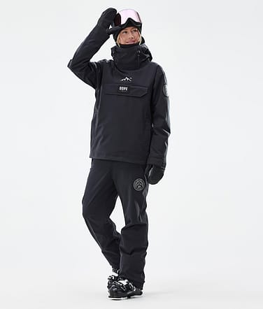 Dope Blizzard W Laskettelu Outfit Naiset Black/Black