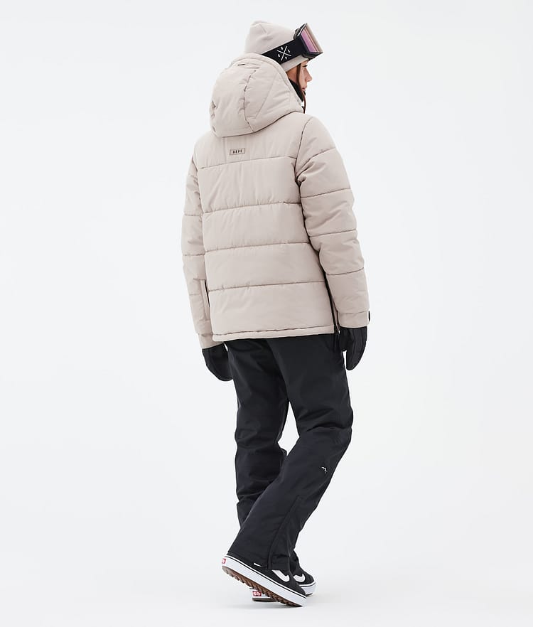 Dope Puffer W Lumilautailu Outfit Naiset Sand/Black, Image 2 of 2