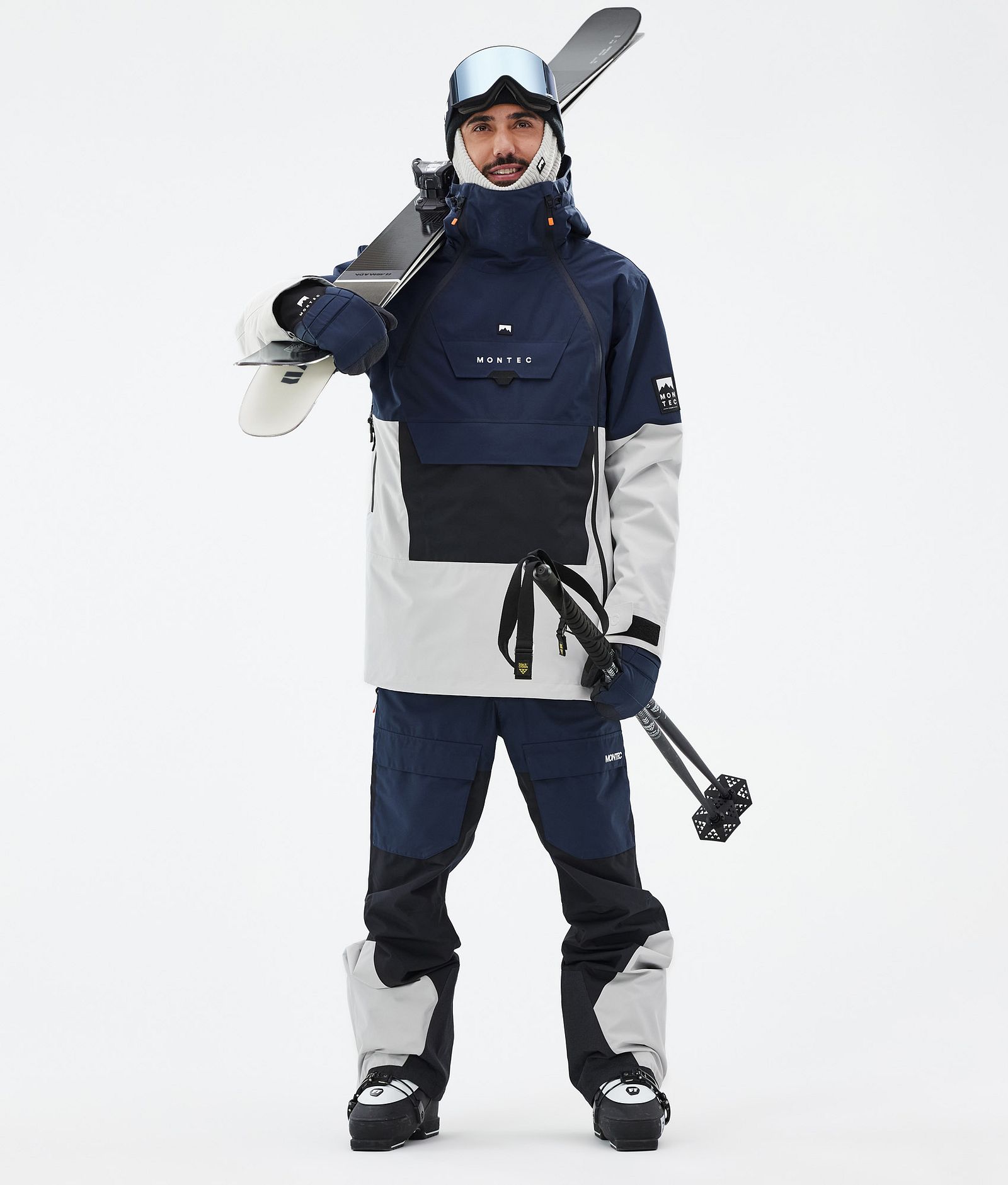 Montec Doom Laskettelu Outfit Miehet Dark Blue/Black/Light Grey, Image 1 of 2