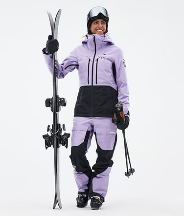 Montec Moss W Laskettelu Outfit Naiset Faded Violet/Black